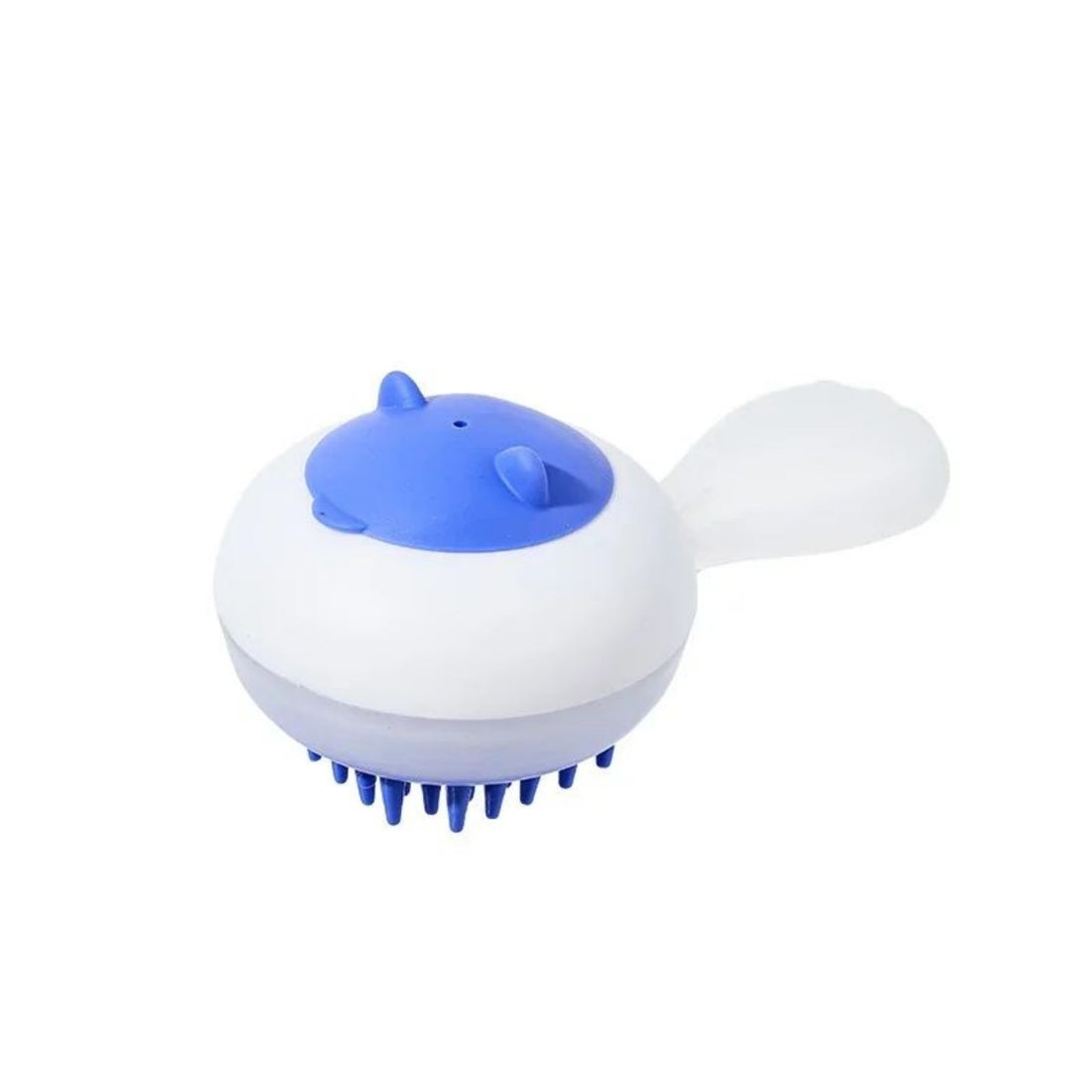 Automatic Pet Bath Brush Soft Gel Hair Removal Dual-Purpose
