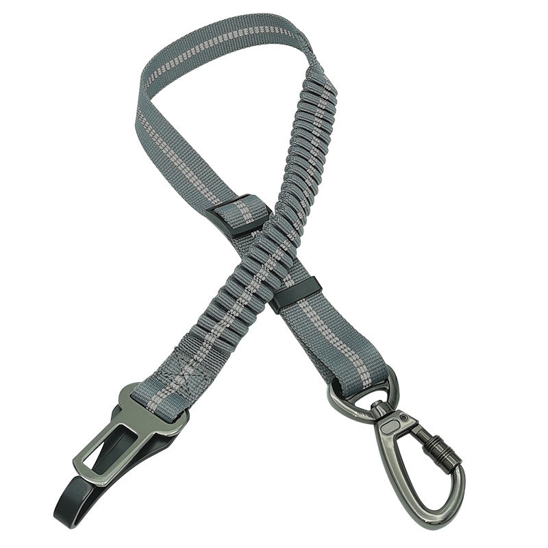 Reflective Pet Car Seat Belt Retractable Safety Strap