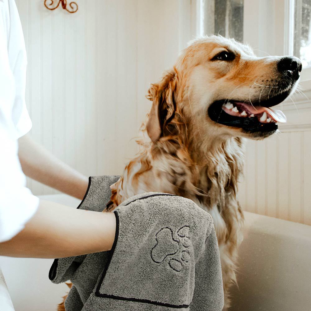 Super Absorbent Large Pet Bath Towel Quick-Dry