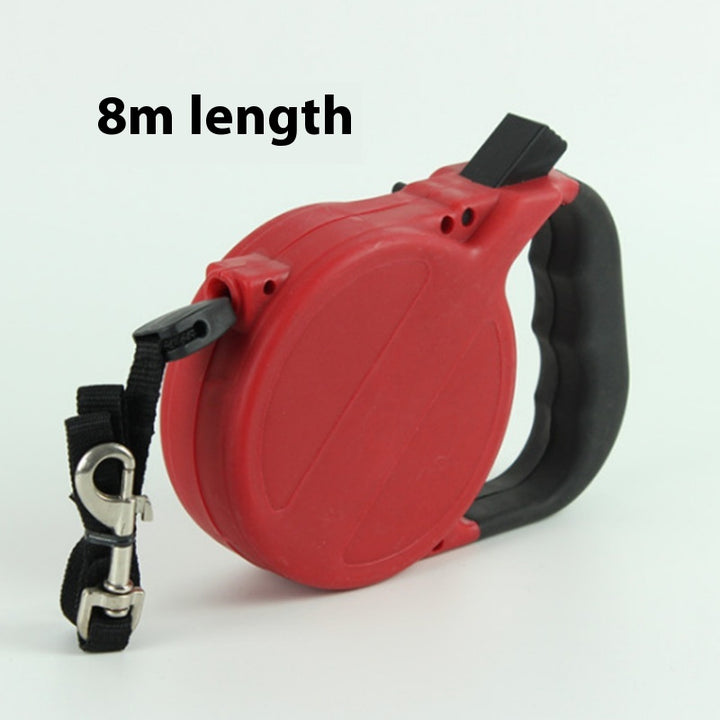 8m Nylon Automatic Retractable Pet Leash Durable Walking Lead