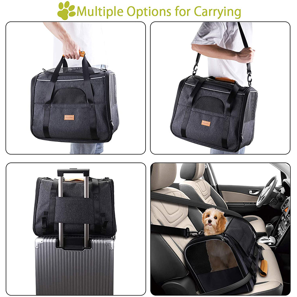 Soft Foldable Portable Pet Carrier Bag For Travel