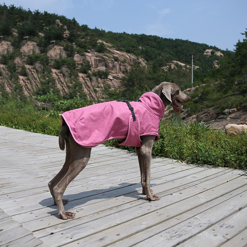 Winter Outdoor Pet Shell Jacket Suit For Warm Protection