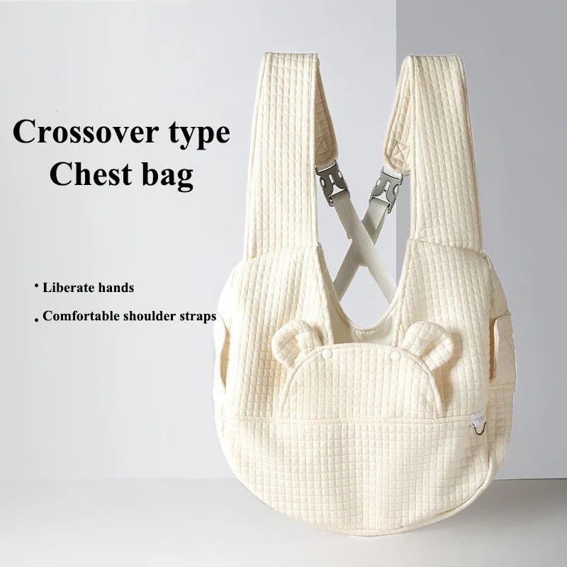 Breathable Pet Backpack Carrier With Cross Design For Travel