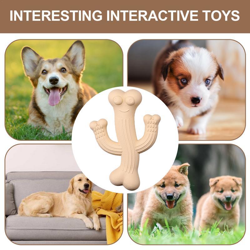 Ultra Durable Cactus Pet Chew Toy For Interactive Play