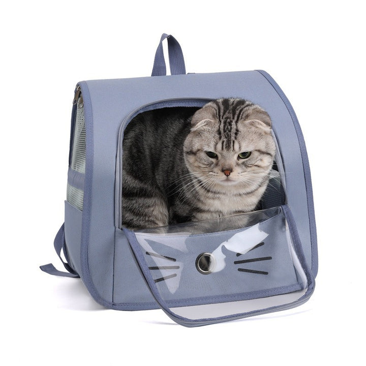 Breathable Portable Pet Carrier Backpack For Outdoor Transport Travel