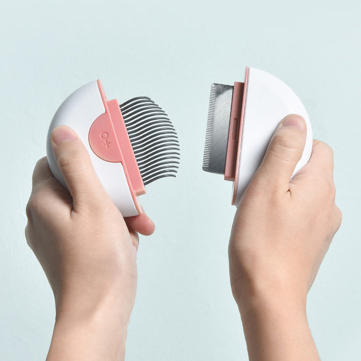 Steel Pet Grooming Comb Brush For Detangling And Hair Removal
