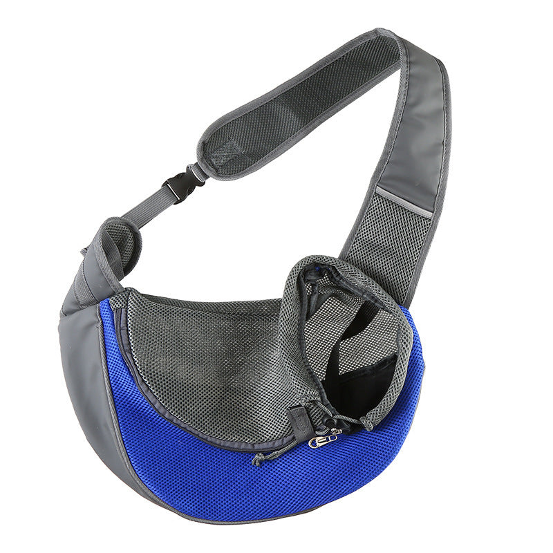 Outdoor Mesh Pet Carrier Sling Shoulder Bag For Travel Comfort