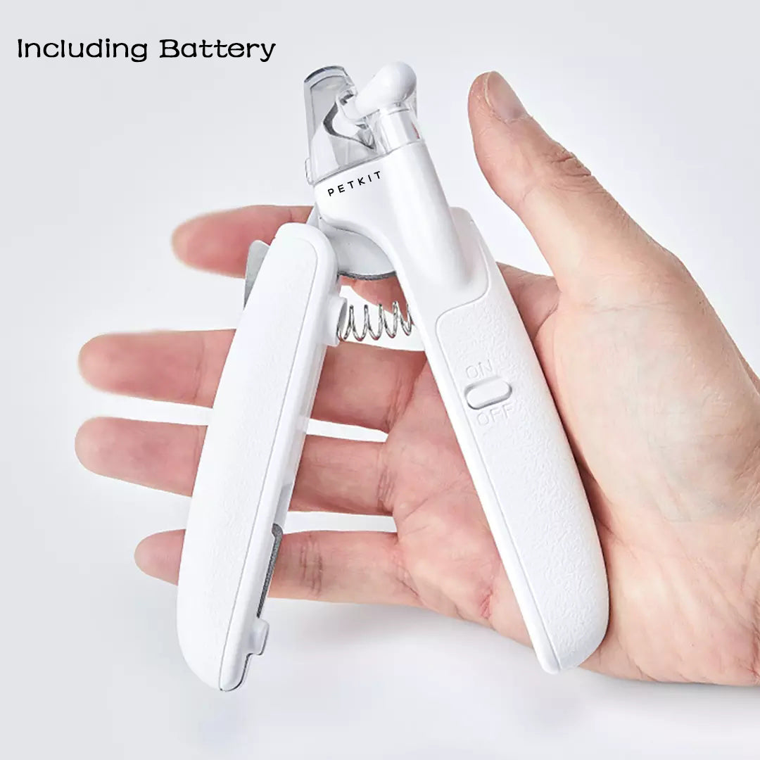Professional Pet Nail Clipper Scissors With LED Light Trimmer