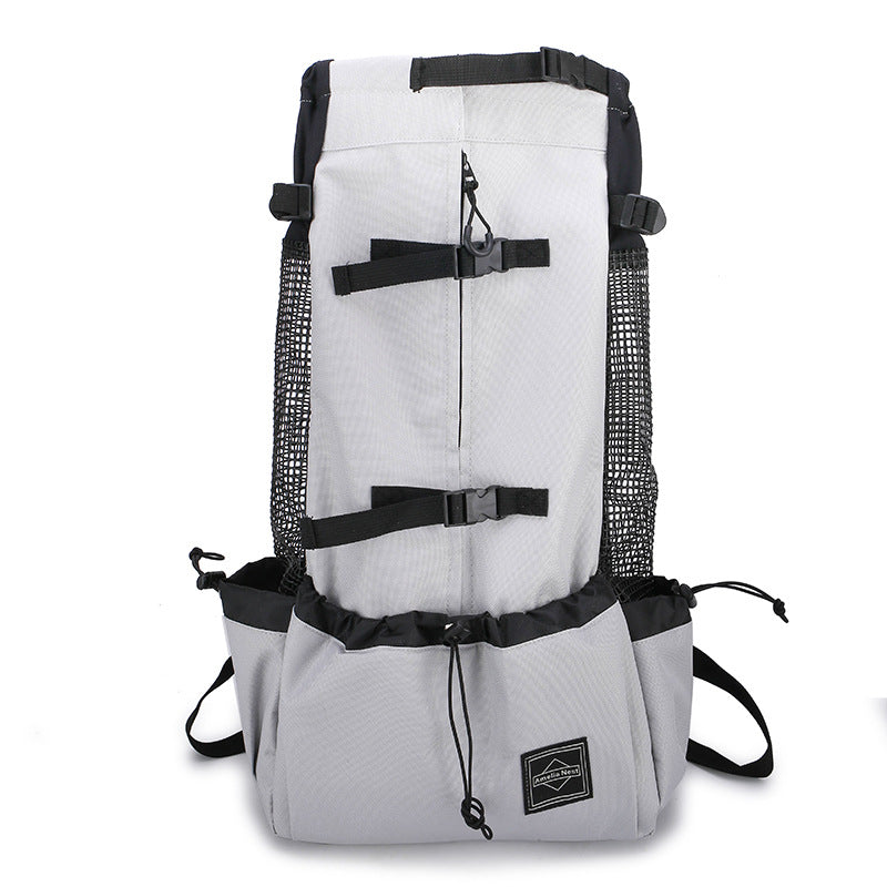 Portable Double Shoulder Pet Carrier Backpack For Outdoor Travel