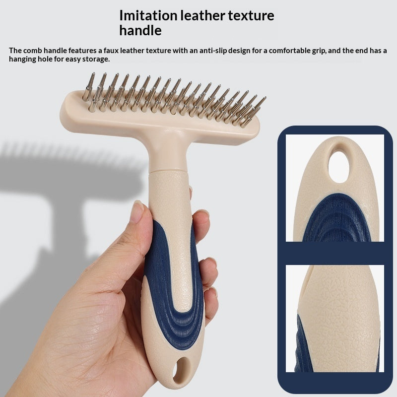 Pet Grooming Brush Hair Remover Detangling Tool