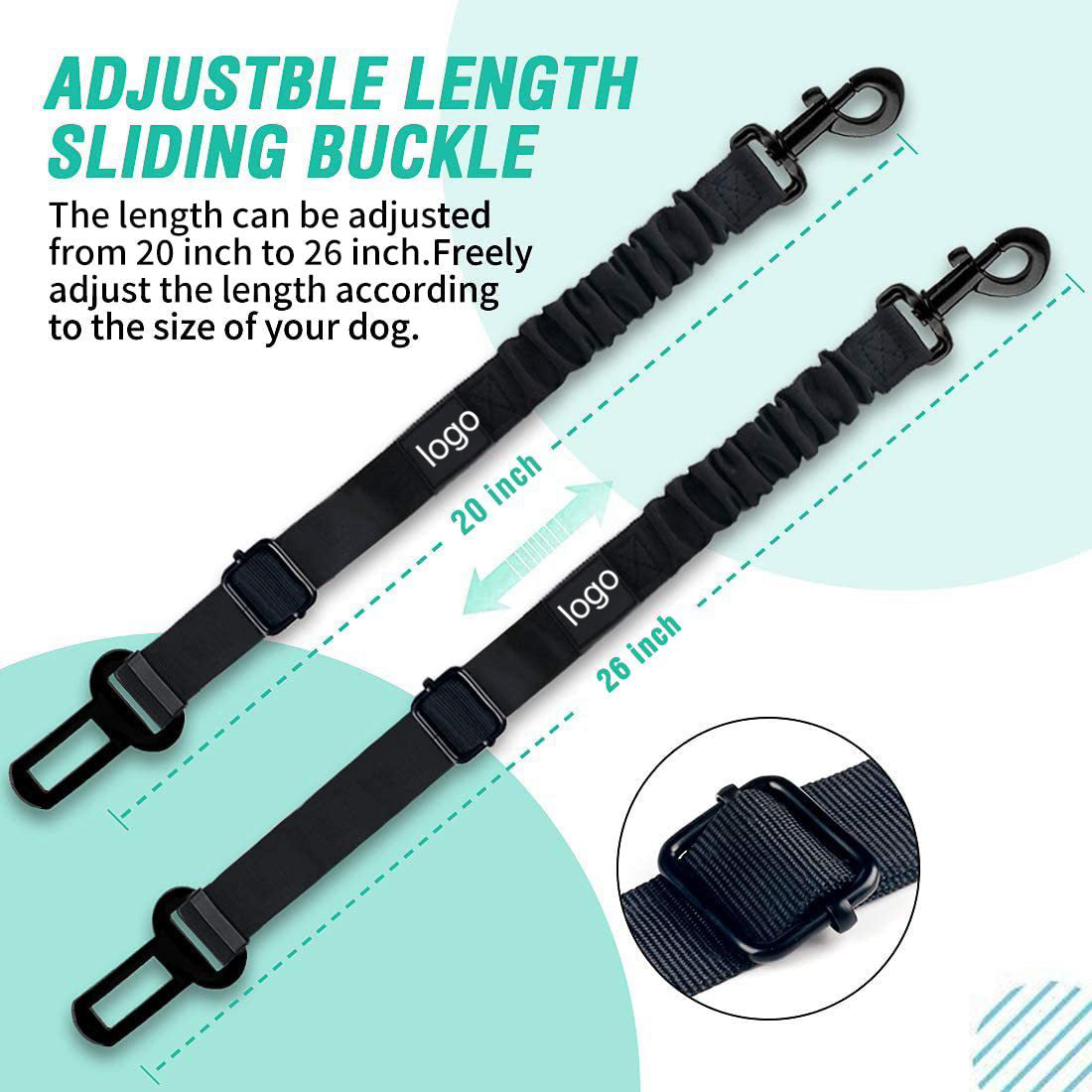 Pet Car Seat Belt Explosion-Proof Safety Rope