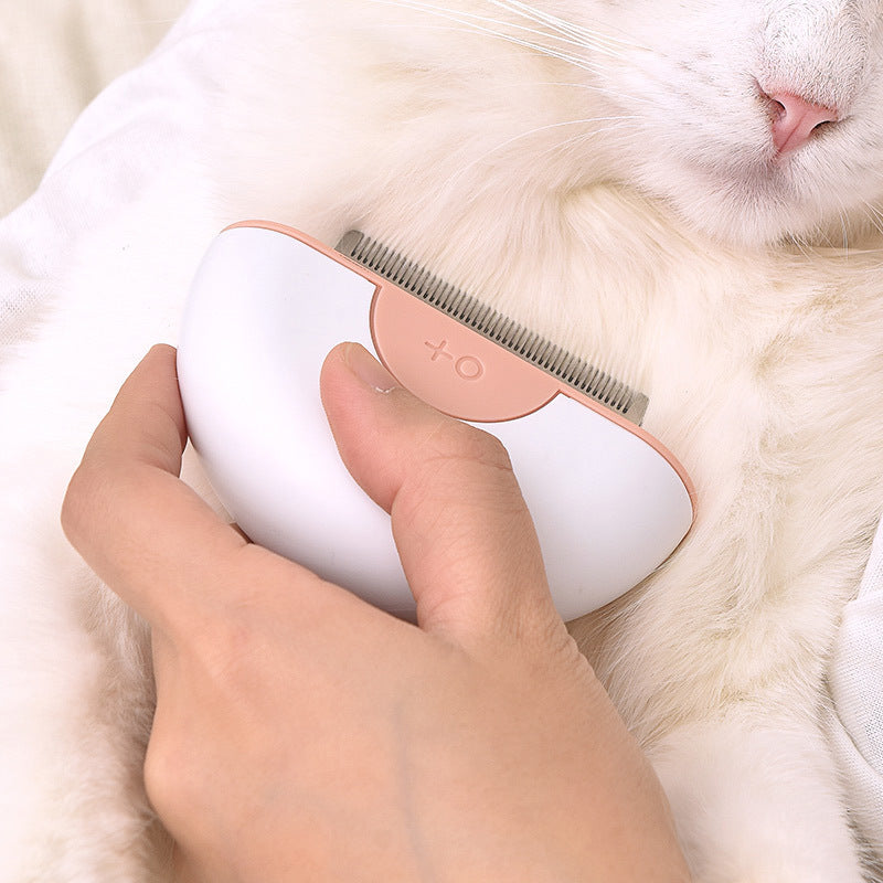 Steel Pet Grooming Comb Brush For Detangling And Hair Removal
