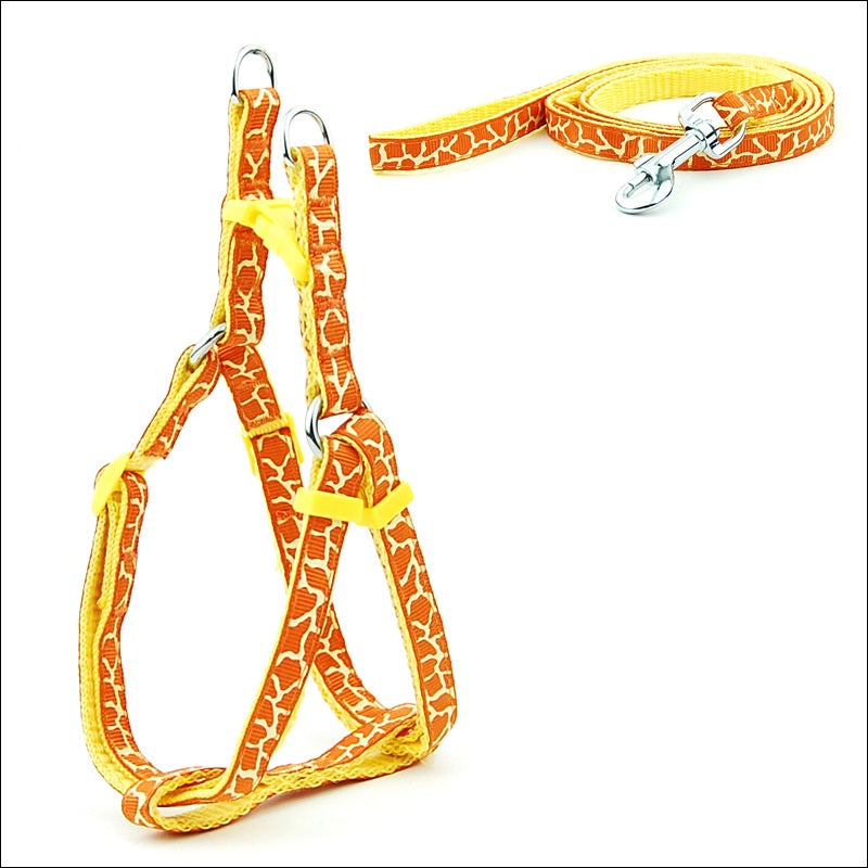 Pet Chest Strap Harness And Leash Set For Daily Walking