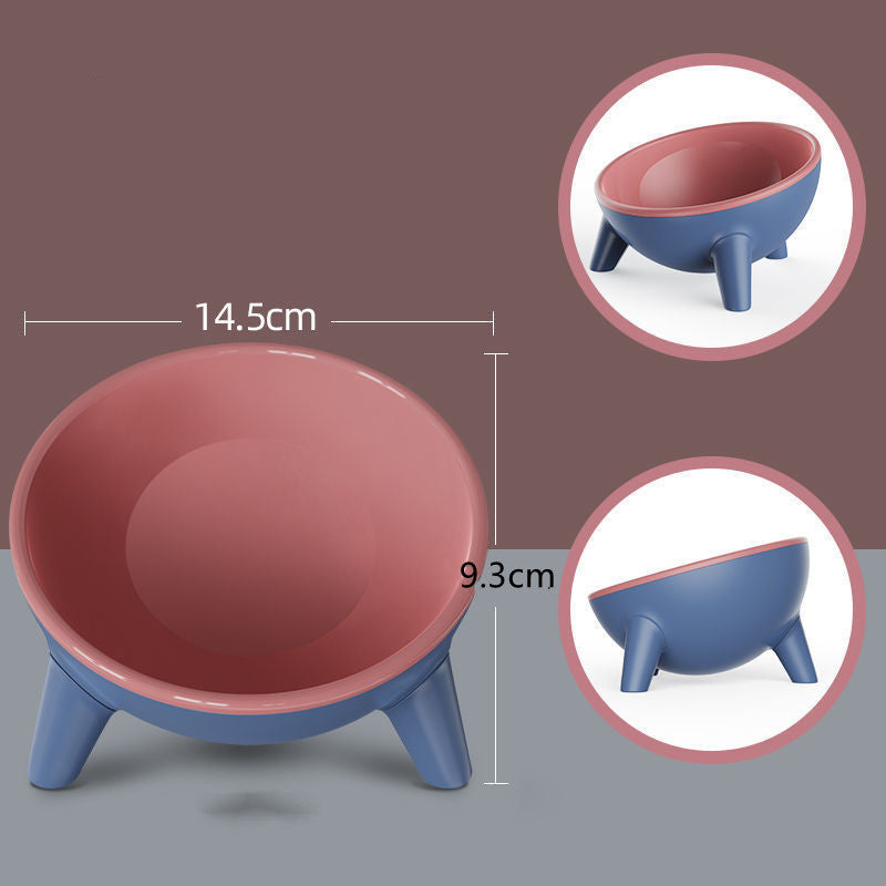 Pet Feeding Bowl With Stand In Nordic Style Design