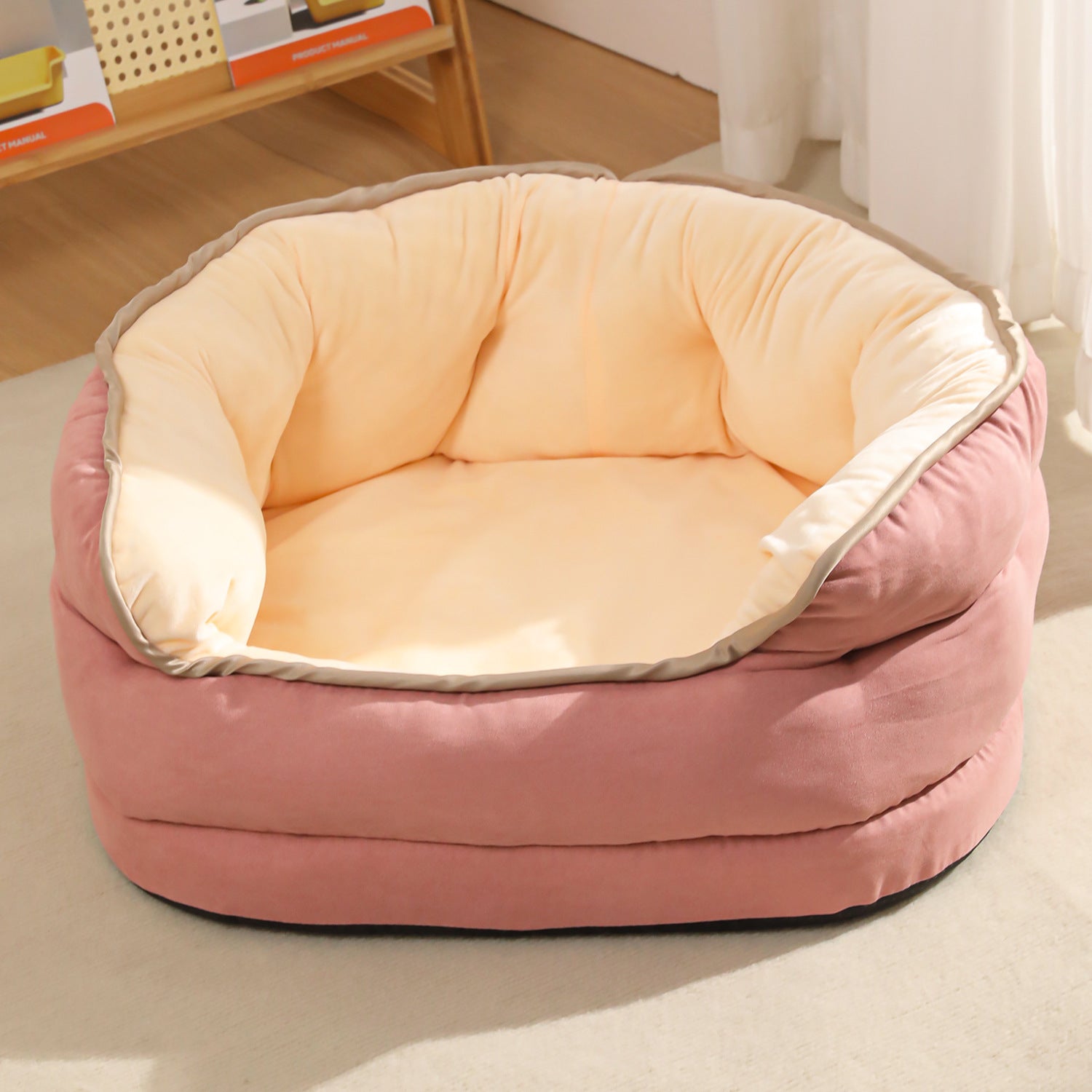 Plush Pet Sofa Bed Thickened Washable Warm Comfortable Mattress