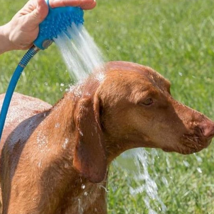 Pet Bathing Gloves Handheld Silicone Massage Shower Brush