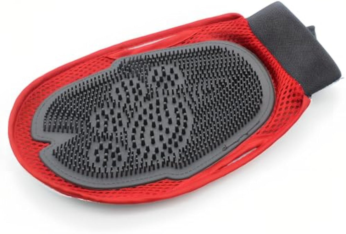 Pet Bathing Glove Hair Remover Grooming Cleaning Brush Mitt