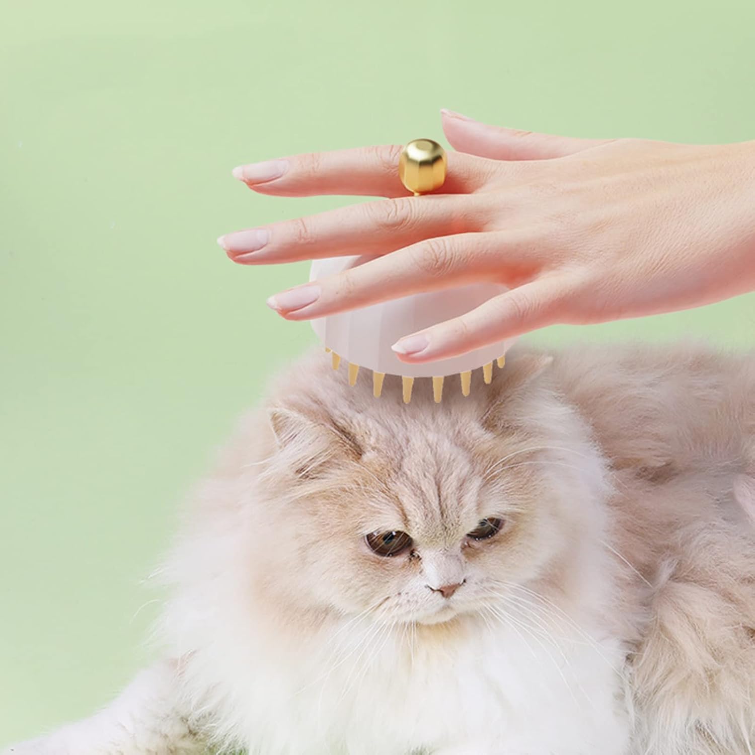 Pet Bath Shampoo Massage Brush For Cleaning And Grooming