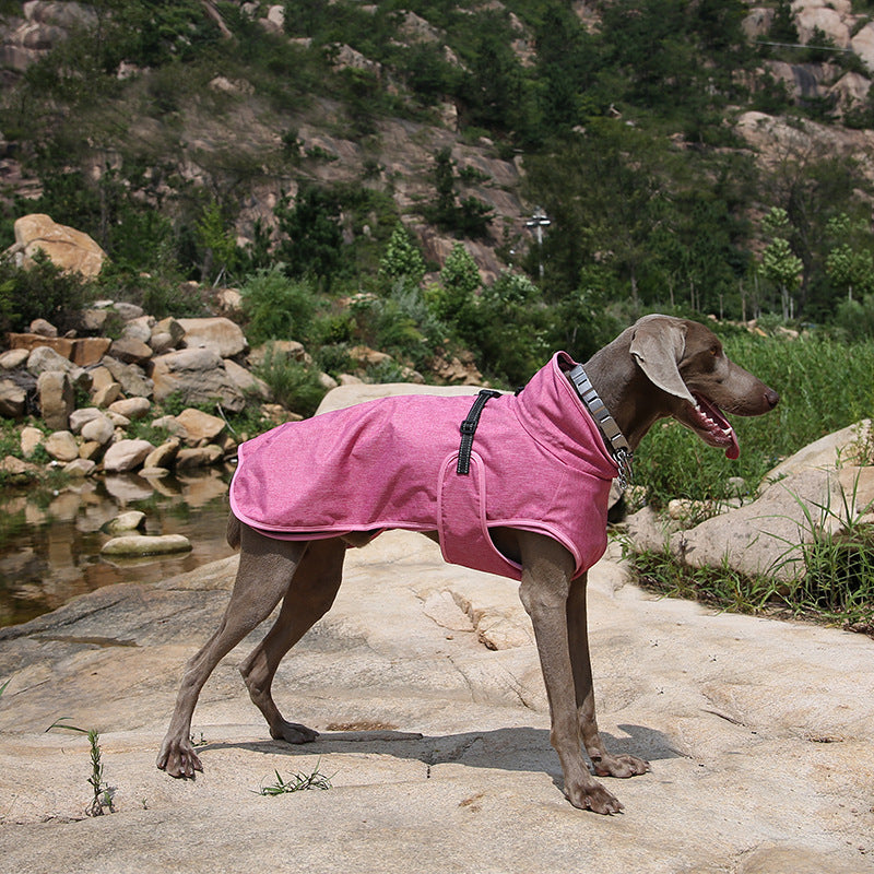 Winter Outdoor Pet Shell Jacket Suit For Warm Protection