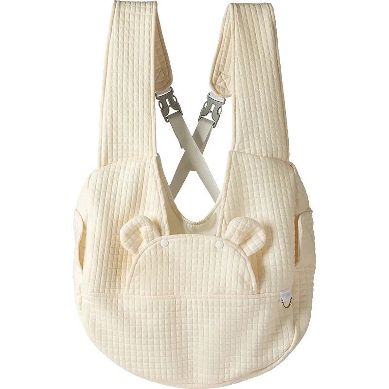 Breathable Pet Backpack Carrier With Cross Design For Travel