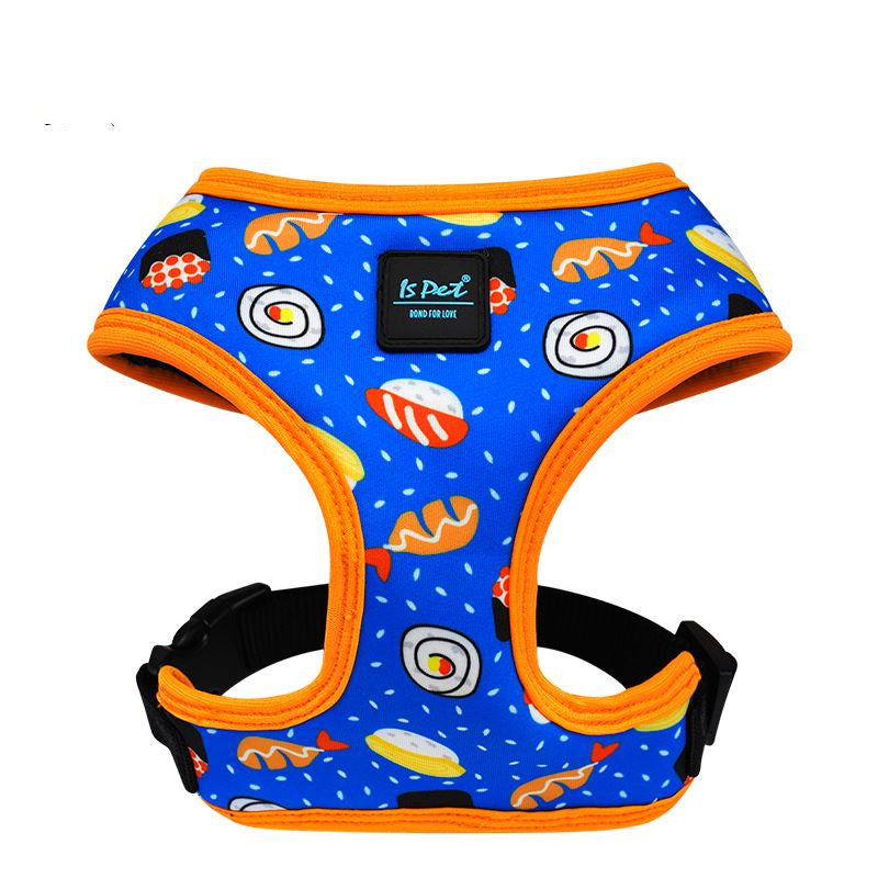 Pet Chest Strap Harness With Durable Leash For Walking