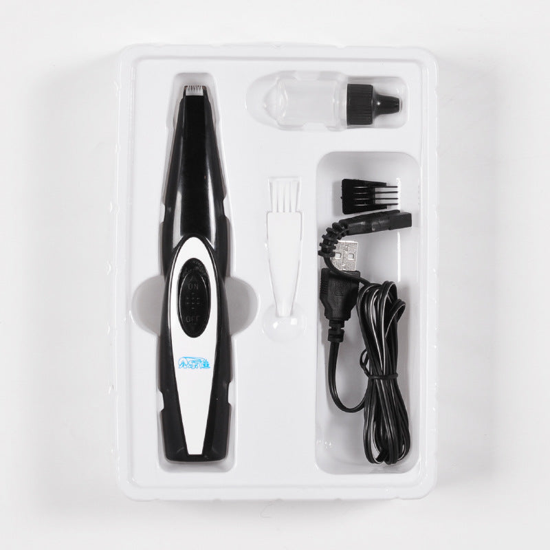 USB Rechargeable Pet Hair Trimmer Grinder For Grooming And Clipping
