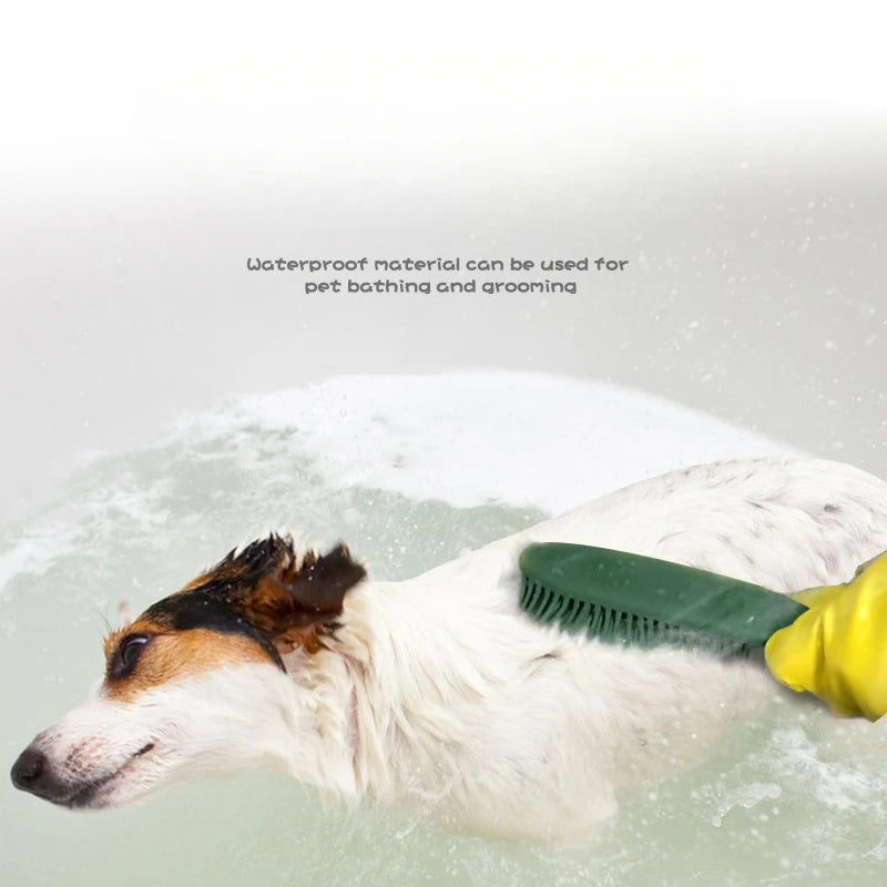 Pet Hair Remover Brush Comb With Massage And Cleaning Design