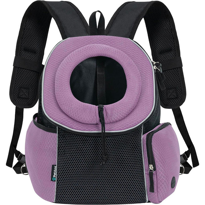 Portable Breathable Pet Carrier Backpack Bag For Outdoor Travel