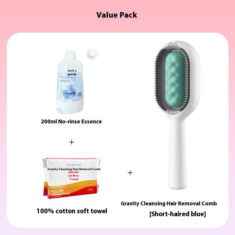 Pet Grooming Dematting Brush Comb For Hair Removal And Cleaning