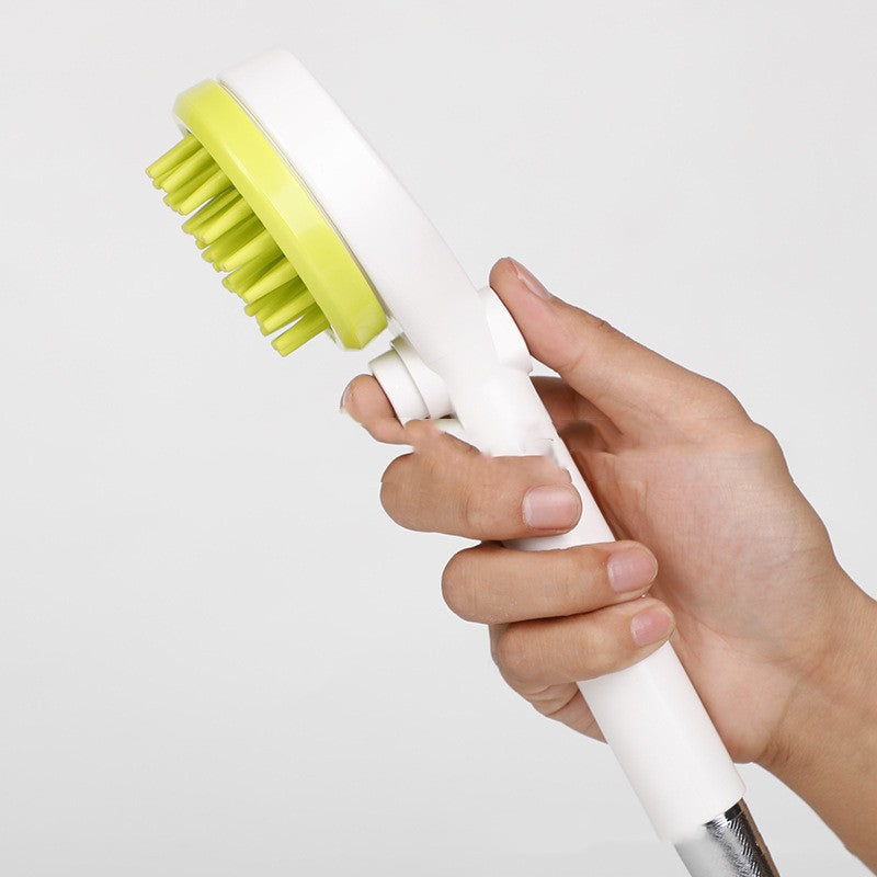 Pet Bath Brush Massage Comb Cleaning Shower Tool