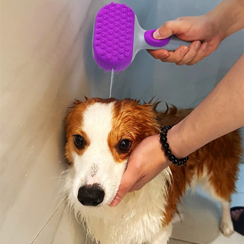 Pet Shower Brush Bathing Hair Cleaning Tool