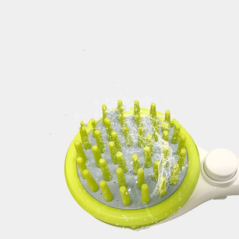 Pet Bath Brush Massage Comb Cleaning Shower Tool