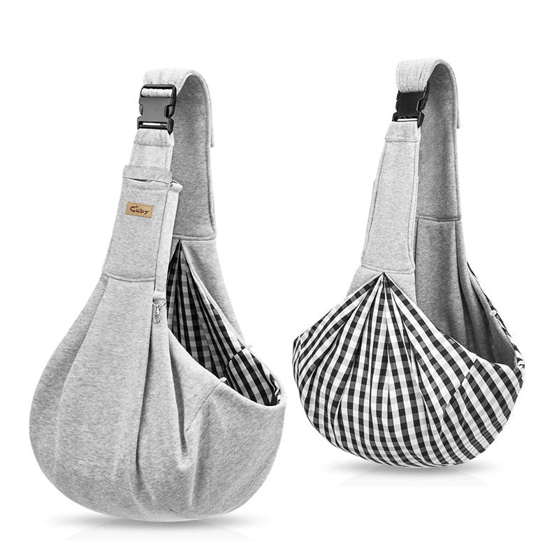 Breathable Pet Travel Sling Carrier Bag For Outdoor Hiking