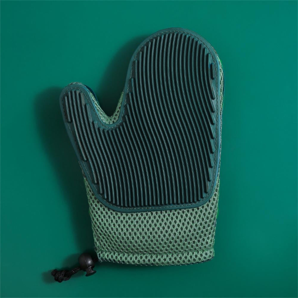 Pet Grooming Glove Fur Remover Hair Shedding Cleaning Mitt