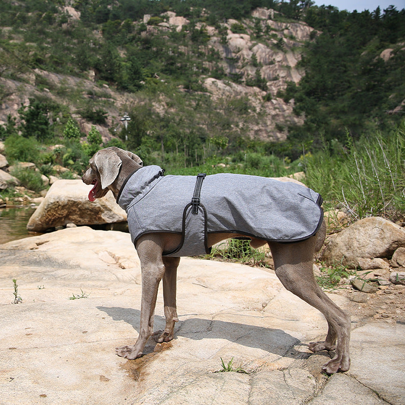 Winter Outdoor Pet Shell Jacket Suit For Warm Protection