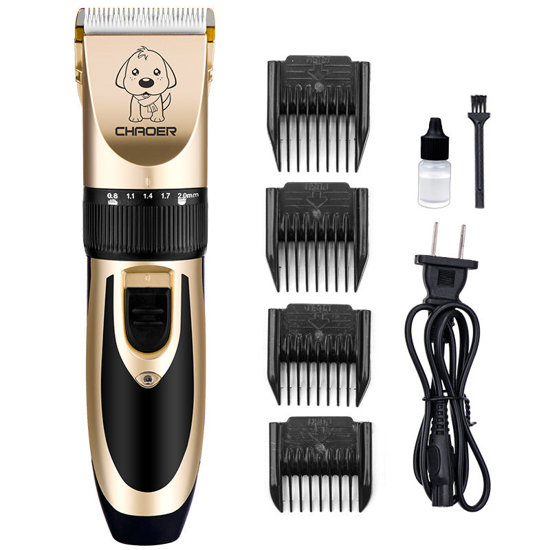 Professional Pet Hair Trimmer And Electric Nail Clipper Grooming Kit