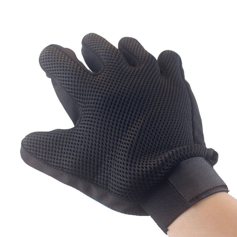 Pet Five-Finger Bath Gloves Hose Spray Massage Brush