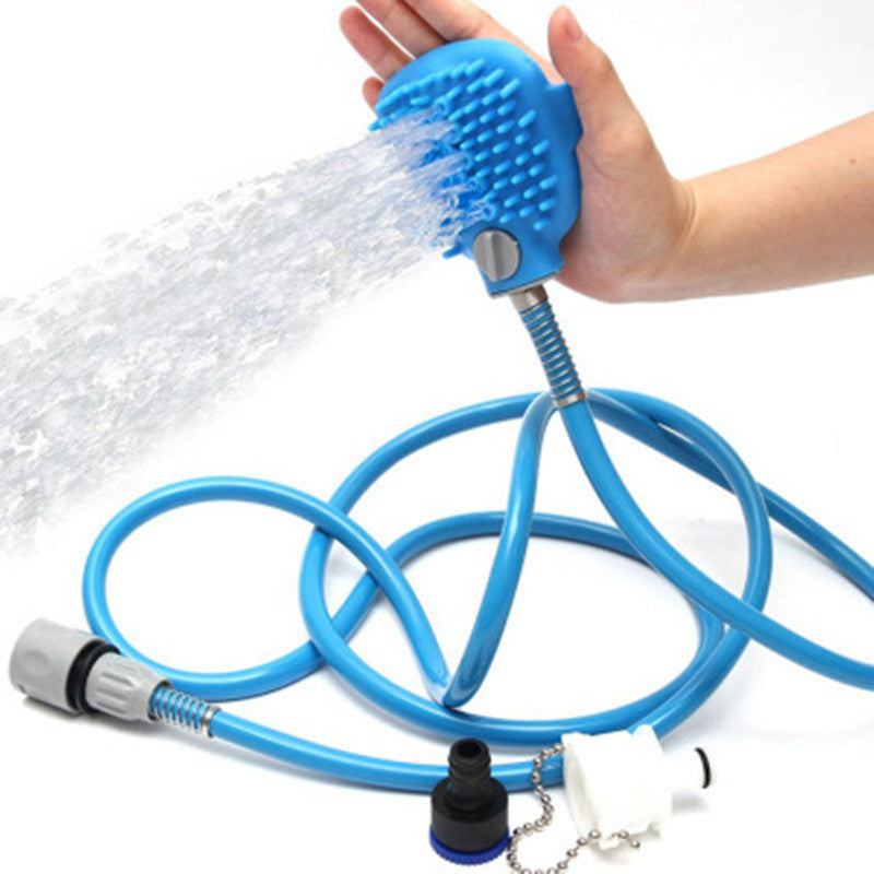 Pet Bathing Tool Comfortable Massager Shower Cleaning Brush