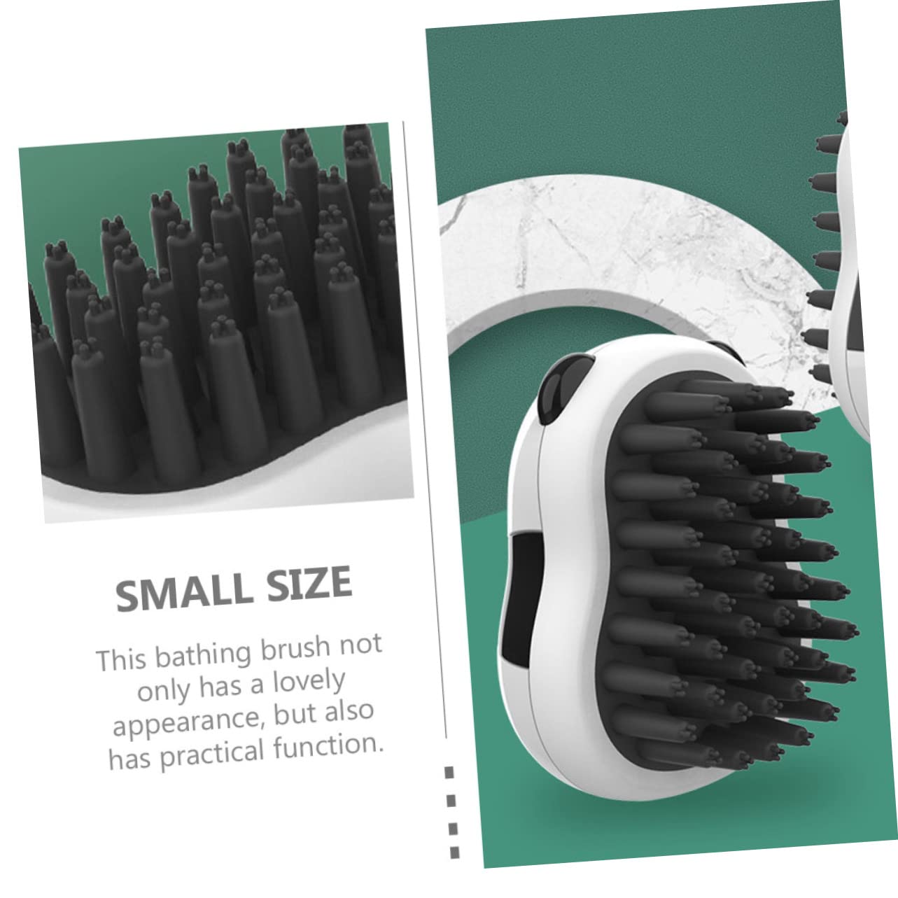 Pet Bath Brush Grooming Comb Hair Removal Cleaning Glove Tool