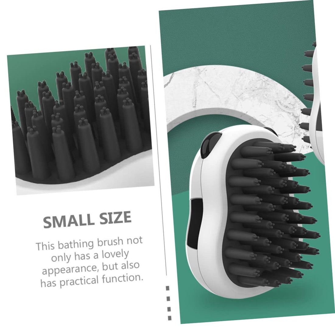 Pet Bath Brush Grooming Comb Hair Removal Cleaning Glove Tool