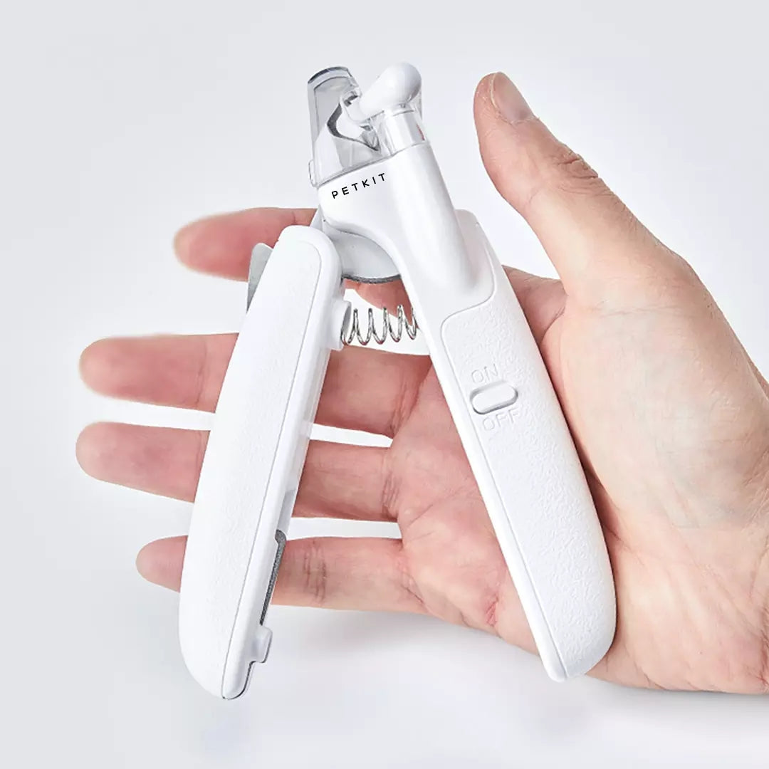 Professional Pet Nail Clipper Scissors With LED Light Trimmer