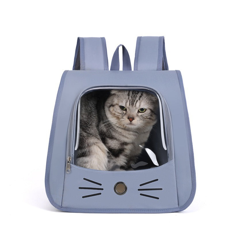 Breathable Portable Pet Carrier Backpack For Outdoor Transport Travel