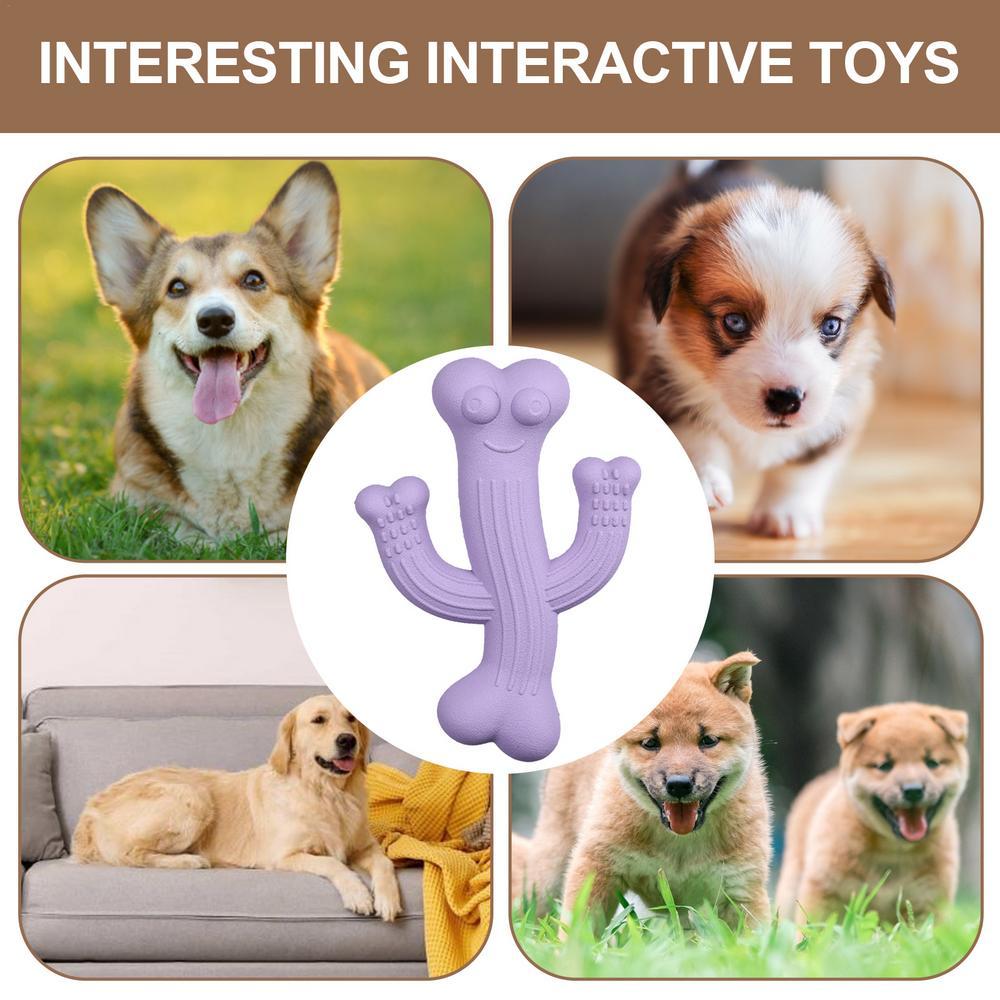 Ultra Durable Cactus Pet Chew Toy For Interactive Play