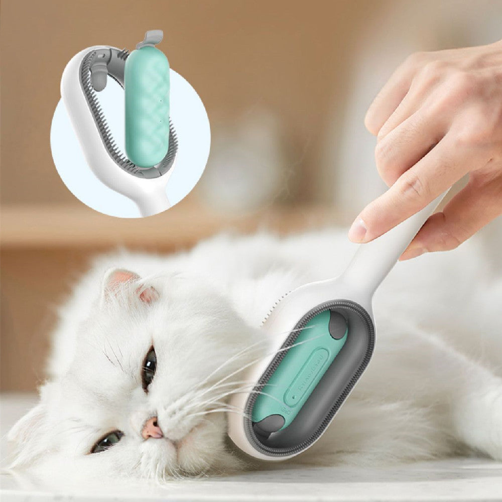 Pet Grooming Dematting Brush Comb For Hair Removal And Cleaning